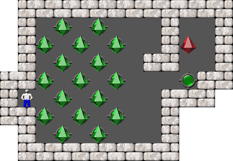 Sokoban Passing By level 5